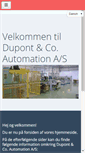 Mobile Screenshot of dupontco.dk